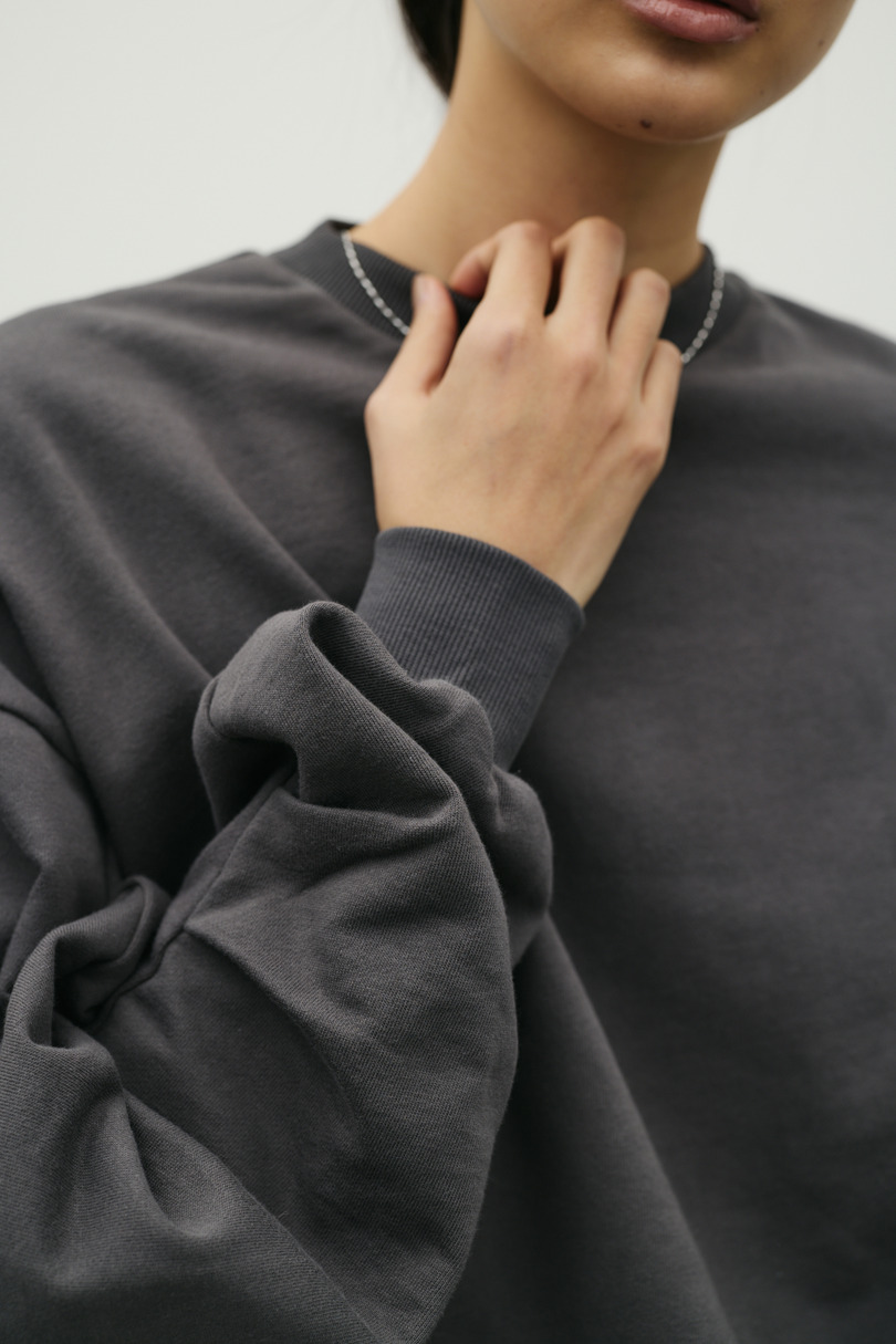 タックスリーブスウェットトップ 詳細画像 C.GRY 8