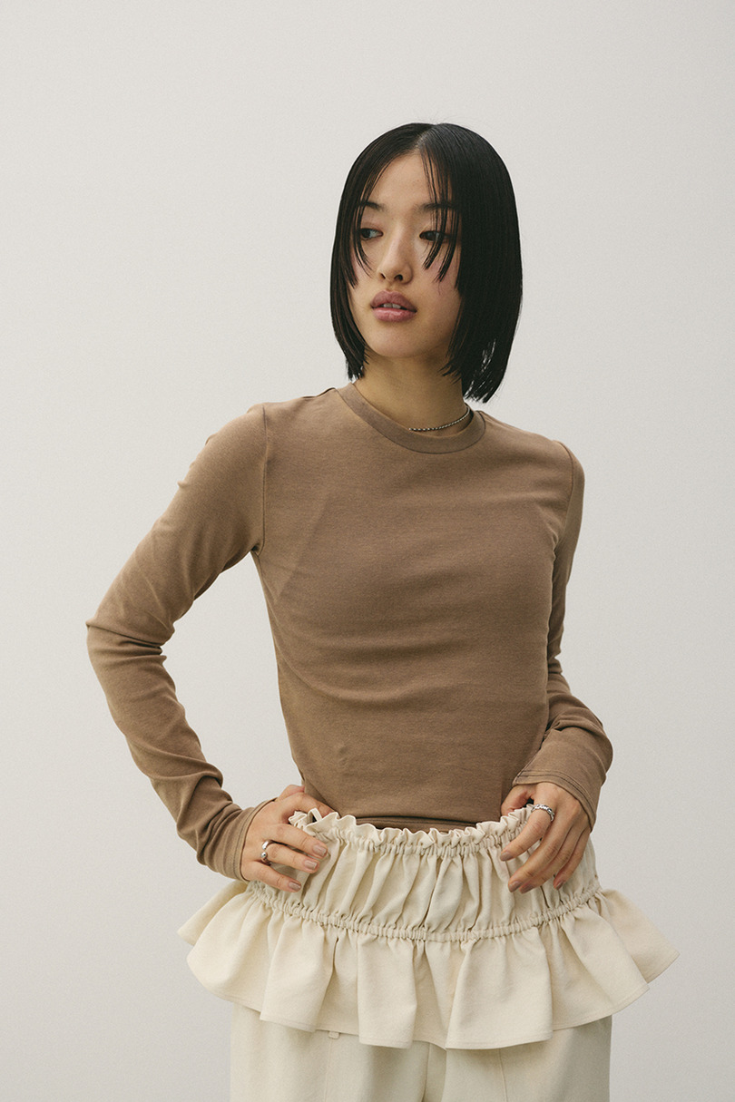 パウダーブリーチトップ 詳細画像 L/BRN 4