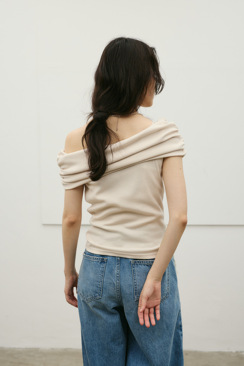 ギャザーオフショルトップ 詳細画像 IVOY 8