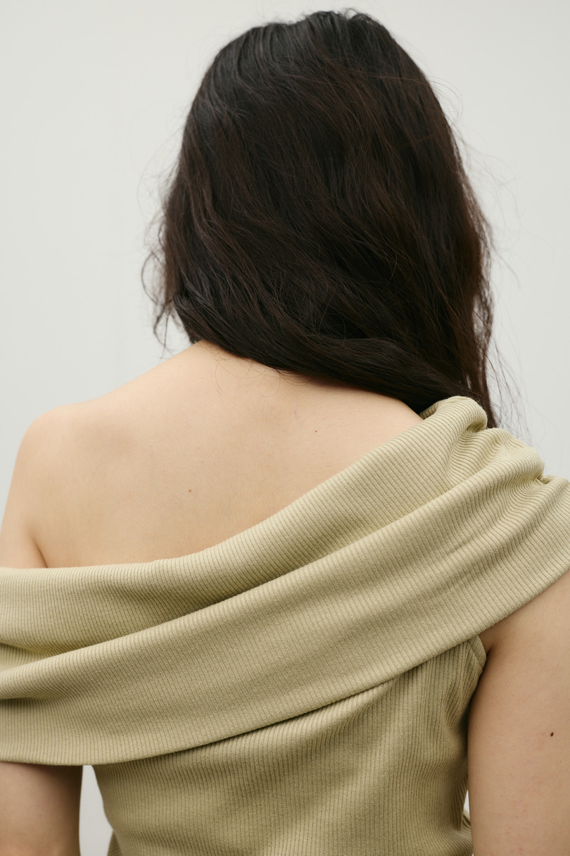 ギャザーオフショルトップ 詳細画像 L/GRN 11