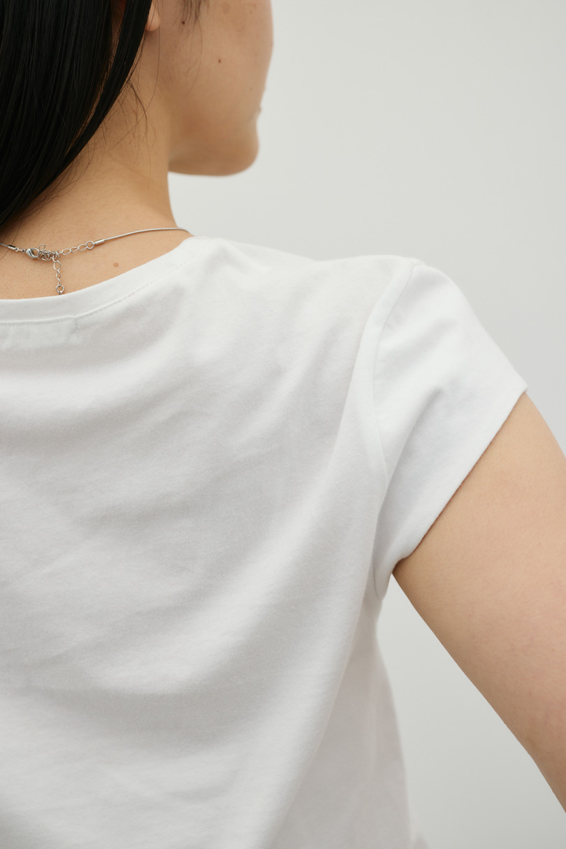 フレンチスリーブT 詳細画像 WHT 10