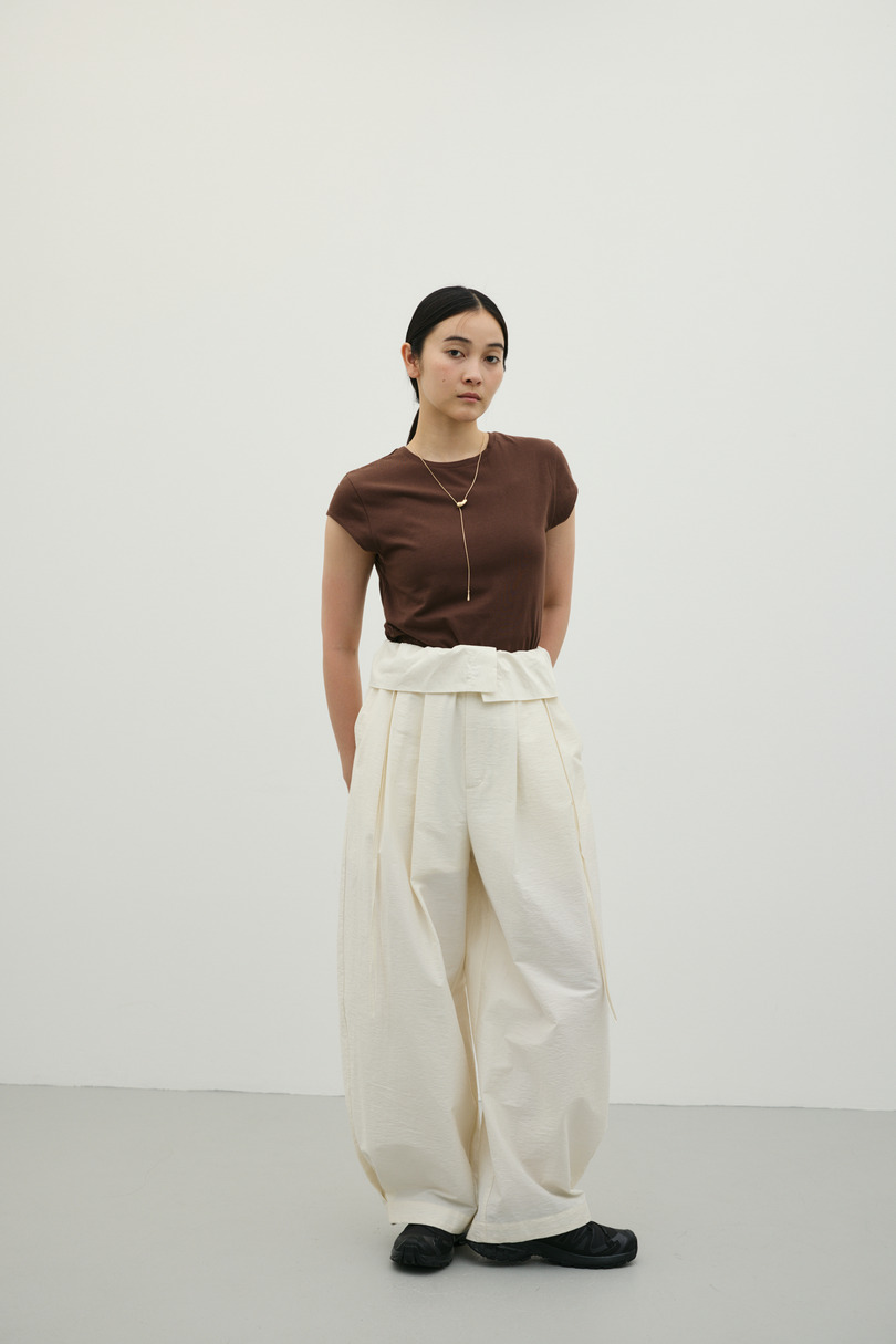 フレンチスリーブT 詳細画像 BRN 2