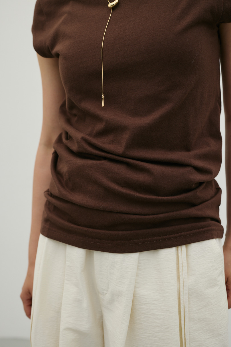 フレンチスリーブT 詳細画像 BRN 5