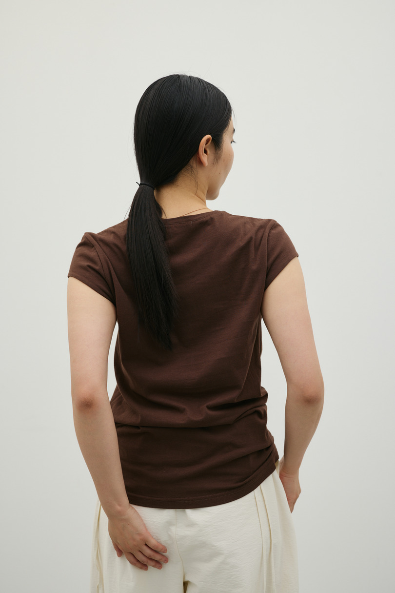 フレンチスリーブT 詳細画像 BRN 6