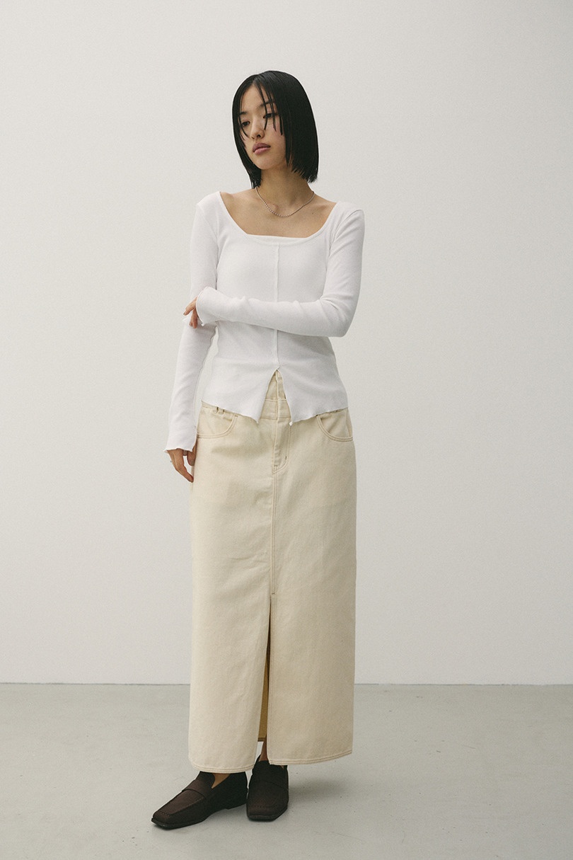 2WAYオープンカットトップ 詳細画像 WHT 4