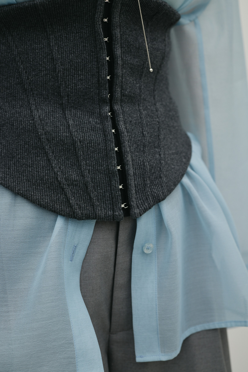 コルセットビスチェ 詳細画像 GRY 9