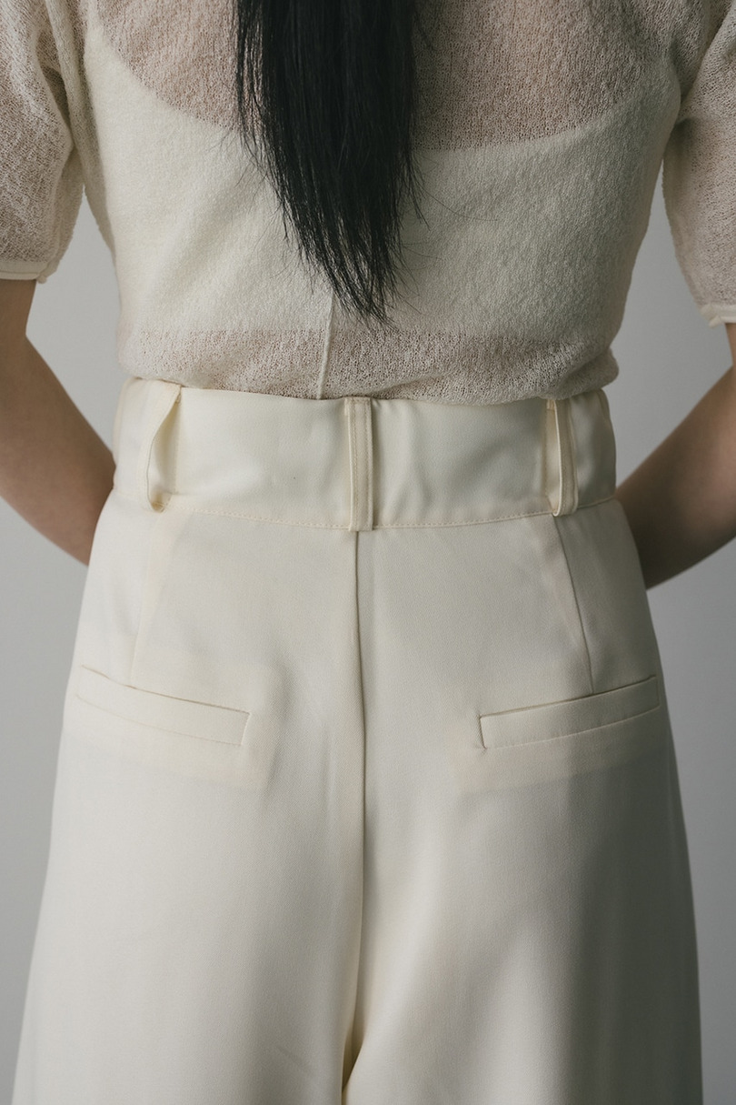 ディープタックワイドパンツ 詳細画像 IVOY 11