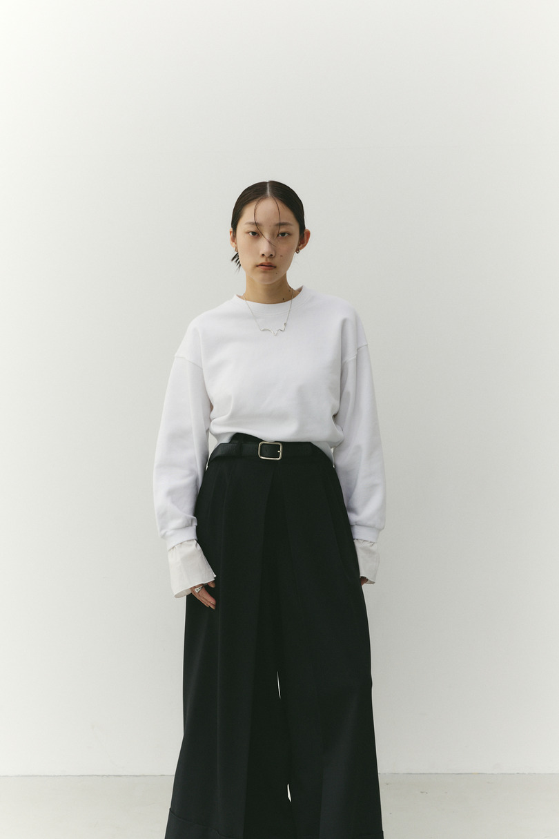 ディープタックワイドパンツ 詳細画像 BLK 5