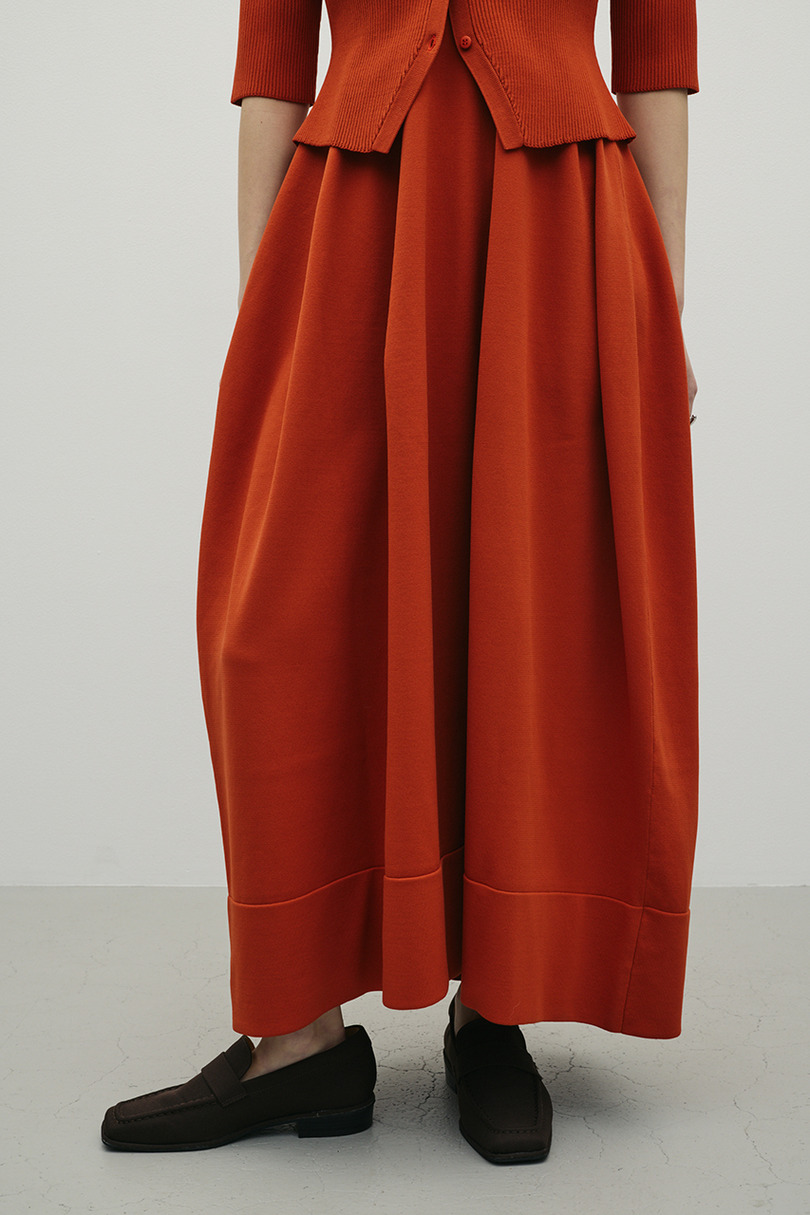 2ピースハーフスリーブポロニットワンピース 詳細画像 ORG 14