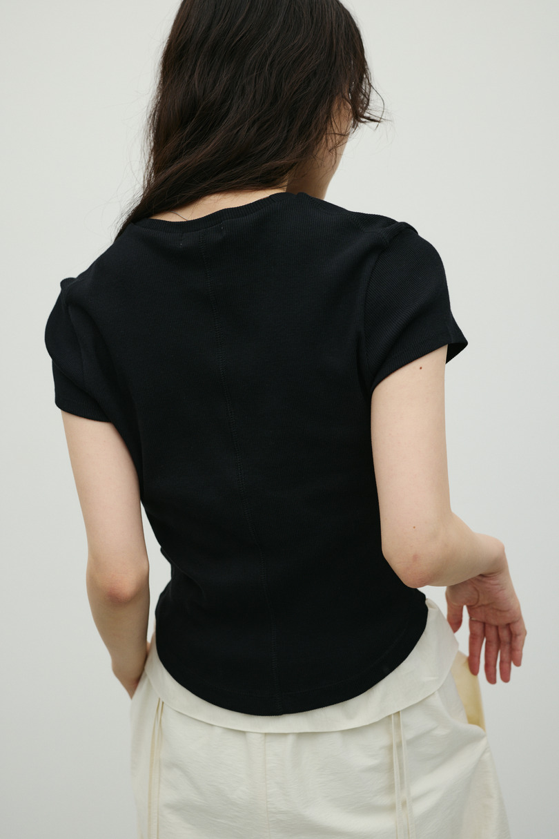 ヘンリーネックT 詳細画像 BLK 5