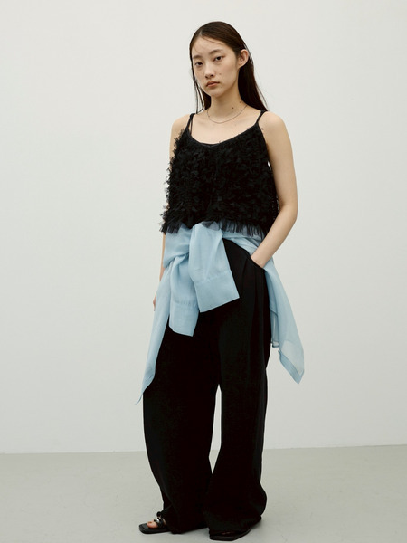 ルーズワイドスウェットパンツ