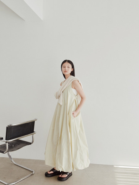 ACTIVE撥水UVバルーンワンピース