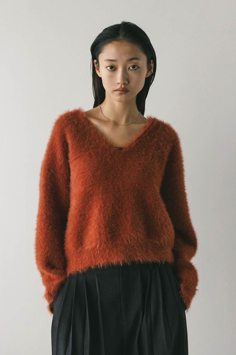 2WAYシャギーニット