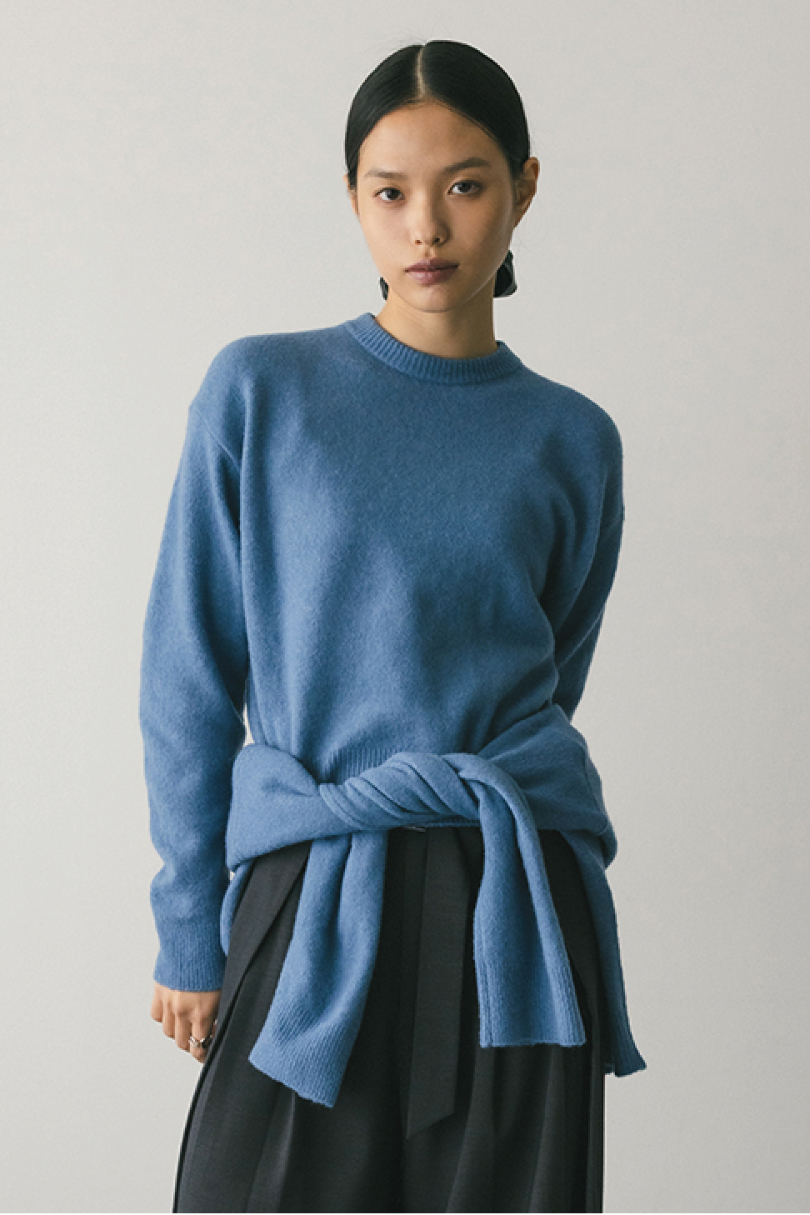 ウールニットプルオーバー